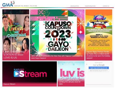 Kapusolympics airs on GMA.